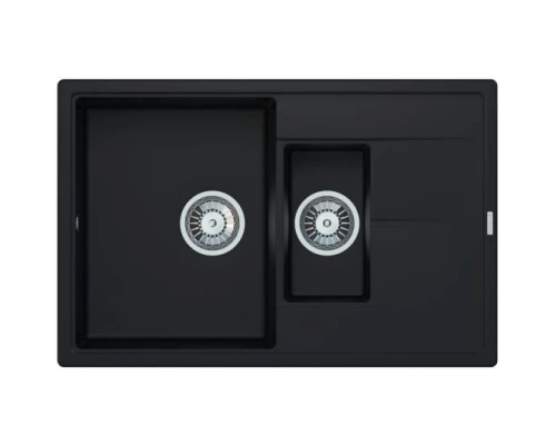 Кухонная мойка Pyramis Alinia 1 1/2B 1D графит 070029401