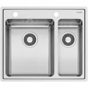 Кухонная мойка Pyramis Pella 1 1/2B полированная сталь 108910201 Кухонная мойка Pyramis Pella 1 1/2B полированная сталь 108910201