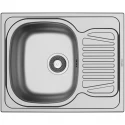 Кухонная мойка Pyramis Sparta 1B 1D сатин 100125201 Кухонная мойка Pyramis Sparta 1B 1D сатин 100125201