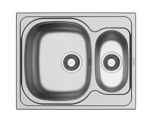 Кухонная мойка Pyramis Sparta 1 1/2B сатин 100125301