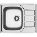 Кухонная мойка Pyramis Athena 1B 1D сатин 100187601