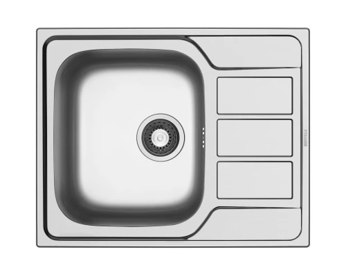 Кухонная мойка Pyramis Athena 1B 1D сатин 100187601
