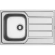 Кухонная мойка Pyramis Athena 1B 1D сатин 100178701