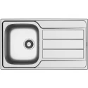 Кухонная мойка Pyramis Athena 1B 1D сатин 100178901