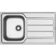 Кухонная мойка Pyramis Athena 1B 1D сатин 100178901
