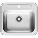 Кухонная мойка Pyramis Atria полированная сталь 100081501