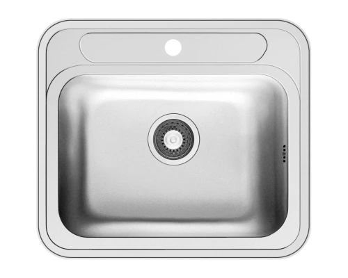Кухонная мойка Pyramis Atria полированная сталь 100081501