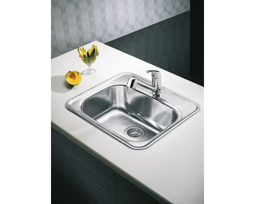 Кухонная мойка Pyramis Atria полированная сталь 100081501