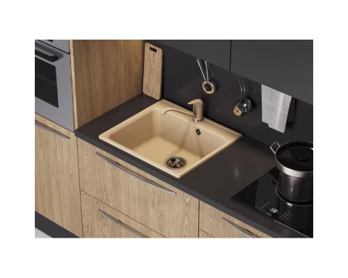 Кухонная мойка Quartz Bond Bond-530 дым 688254