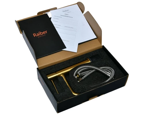 Смеситель для раковины без донного клапана Raiber Graceful RPG-001