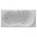 Акриловая гидромассажная ванна 180x90 см пневматическое управление стандартные форсунки Aquatek Мартиника Акриловая гидромассажная ванна 180x90 см пневматическое управление стандартные форсунки Aquatek Мартиника