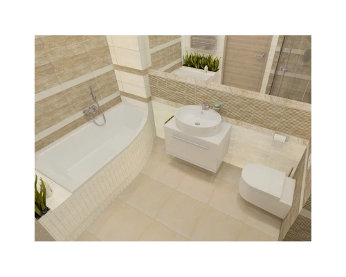 Акриловая ванна 160x95 см левая Excellent Magnus WAEX.MGL16WH