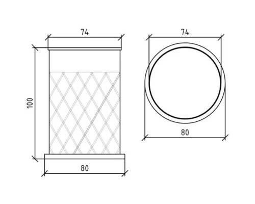 Стакан Boheme 10218