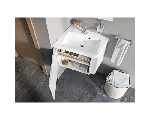 Тумба белый глянец 55 см Ravak SD 10° 550 L X000000739