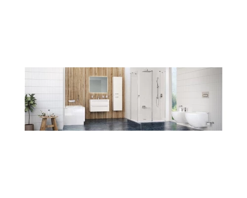 Пенал подвесной белый глянец Ravak SB Chrome 390 R X000000543