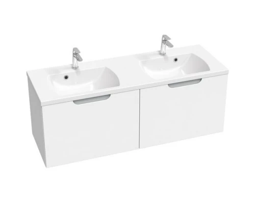 Тумба белый глянец/серый 130 см Ravak SD Classic II 1300 X000001483