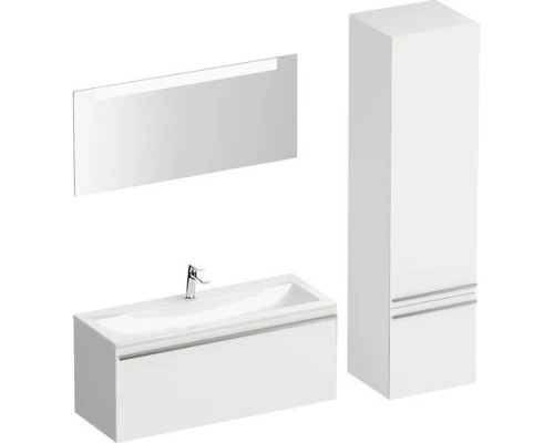 Пенал подвесной белый глянец Ravak SB Clear 400 L X000000761