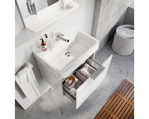 Зеркало 53x74 см белый глянец Ravak BeHappy II 550 X000001099