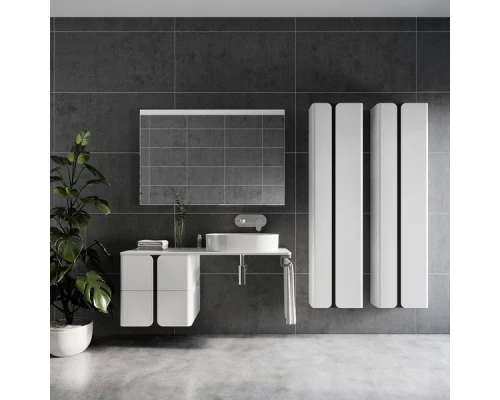 Пенал подвесной белый глянец/графит L/R Ravak SB Balance 400 X000001374