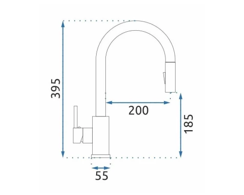 Смеситель для кухни Rea Fresh REA-B9146