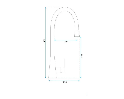 Смеситель для кухни Rea Mild REA-B4802