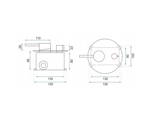 Смеситель для ванны Rea Lungo REA-B6440