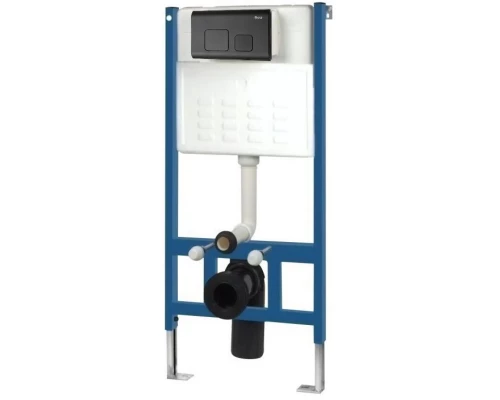 Монтажный элемент для подвесного унитаза Rea F Black Mat REA-E3652