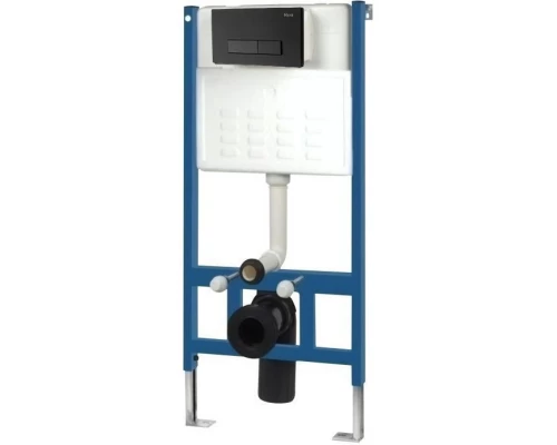 Монтажный элемент для подвесного унитаза Rea H Black Mat REA-E3650