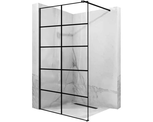 Неподвижная перегородка 90х195 см Rea Bler-1 REA-K7953 прозрачное