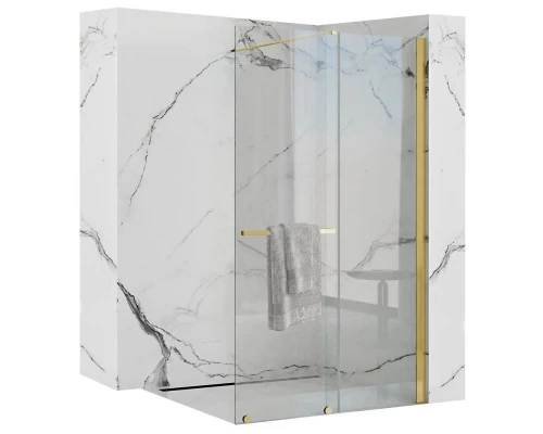 Неподвижная перегородка 100х199,5 см Rea Cortis REA-K8484 прозрачное