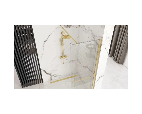 Неподвижная перегородка 120х199,5 см Rea Cortis REA-K8485 прозрачное