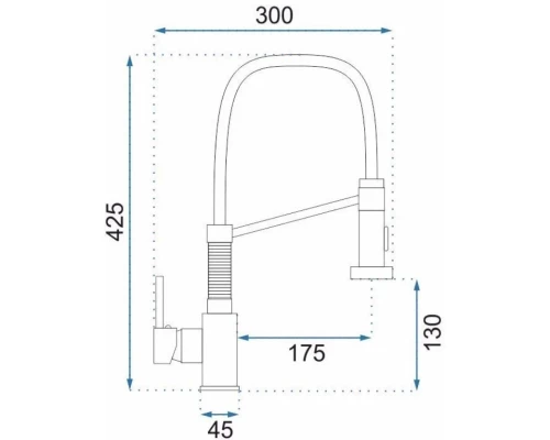 Смеситель для кухни Rea Spring REA-B4804