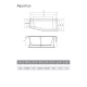 Акриловая ванна 160x70 см L Relisan Aquarius GL000013735