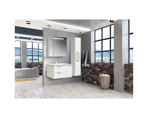 Тумба белый глянец 80 см Roca Lago 857296806