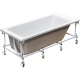 Акриловая ванна 170x70 см Roca Easy ZRU9302905