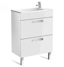 Тумба белый глянец 59 см Roca Debba ZRU9302708