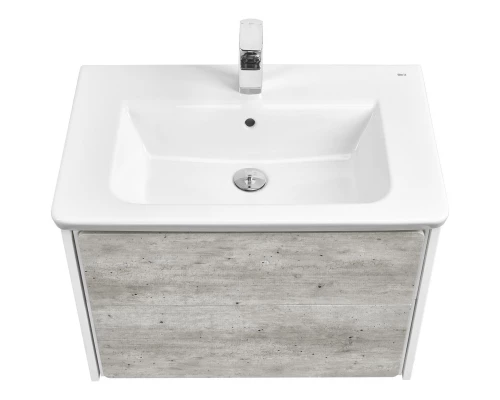 Тумба бетон/белый матовый 67,7 см Roca Ronda ZRU9303003