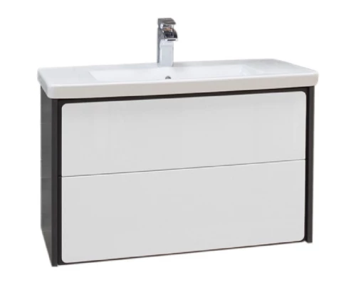 Тумба белый глянец/антрацит 77,7 см Roca Ronda ZRU9302965