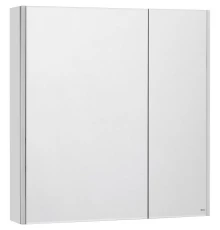 Зеркальный шкаф 77,8x81 см белый глянец Roca Up ZRU9303017
