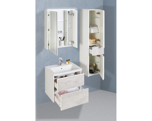 Зеркальный шкаф 60x78 см белый матовый Roca Ronda ZRU9303007