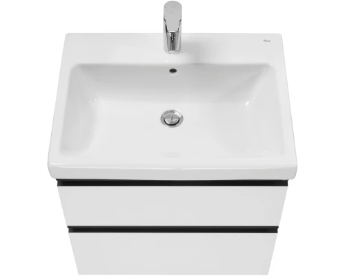 Тумба с раковиной белый глянец 60 см Roca Domi 857532806 + 3270M1004