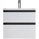 Тумба с раковиной белый глянец 60 см Roca Domi 857532806 + 3279A8000