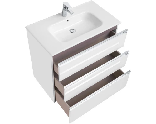 Комплект мебели белый глянец 80,5 см Roca The Gap 857553806 + 32799C000 + ZRU9000033