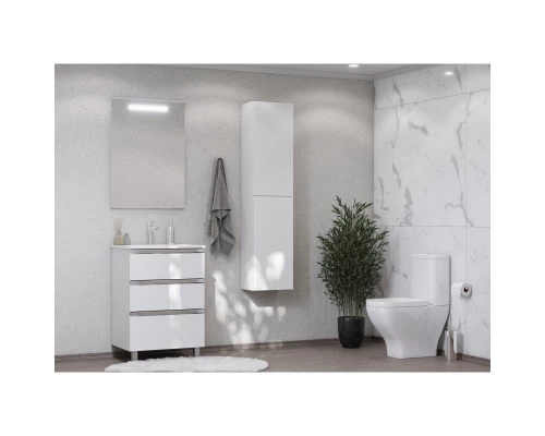 Комплект мебели белый глянец 60,5 см Roca The Gap 857552806 + 32799E000 + ZRU9302688