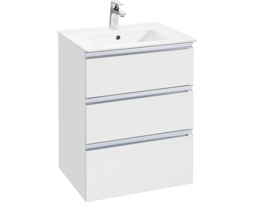 Комплект мебели белый глянец 60,5 см Roca The Gap 857552806 + 32799E000 + ZRU9302688