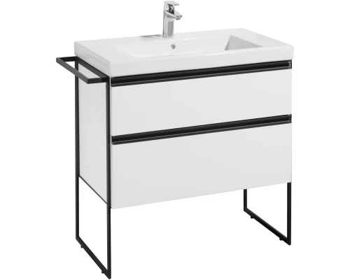 Комплект мебели белый глянец 80 см Roca Domi 857536806 + 3270M0004 + 812363000