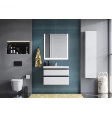 Комплект мебели белый глянец 80 см Roca Domi 857536806 + 3279A4000 + 812363000