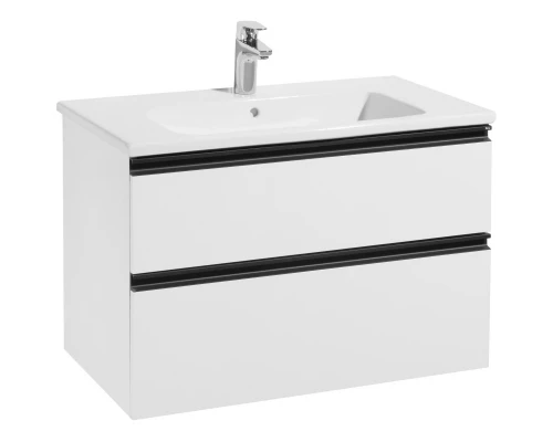 Комплект мебели белый глянец 80 см Roca Domi 857536806 + 32799C000 + 812363000