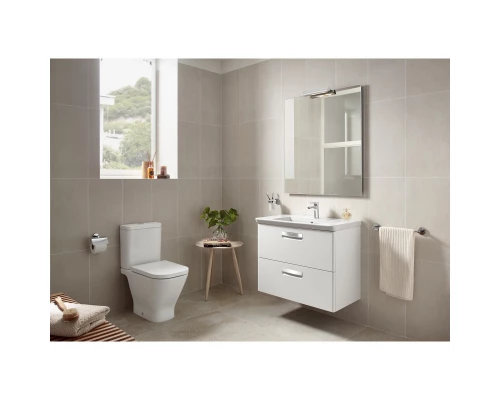 Комплект мебели белый глянец 70 см Roca The Gap ZRU9302878 + 327471000 + ZRU9302886