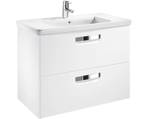 Комплект мебели белый глянец 70 см Roca The Gap ZRU9302878 + 327471000 + ZRU9302886